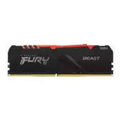 Memorija DDR4 3200MHz 32GB Fury Beast RGB KF432C16BWAK2/32