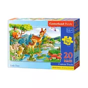 Castorland - Puzzle Little deer - 15 - 39 kosov