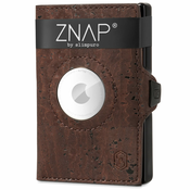 Slimpuro ZNAP Airtag novcanik, 8 kartica, pretinac za novcice, 9 x 1,5 x 6 cm (Š x V x D), RFID zaštita
