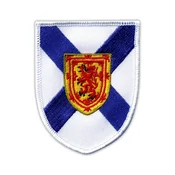 shumee Našitek grba Nove Škotske - Prišiven - Vezen našitek/značka/emblem