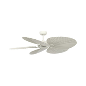 Lucci Air 21065449 - Plafonski ventilator BALI precnik 132 cm bela/krem + daljinski upravljac