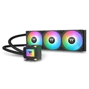 Thermaltake tecni hladnjak, LA360 ARGB LC Sync, AIO 360 mm, PWM 600 ~ 2500 RPM, crni