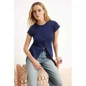Trendyol Milla Ženska bluza, Tamnoplava