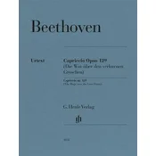 BEETHOVEN:CAPRICCIO OP.129 (THE RAGE OVER THE LOST PENNY)