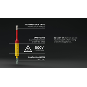 Felo VDE Safety Bit 1000V XENO +/- PZ1 x 115 03110590