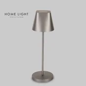 HOME LIGHT Stona punjiva lampa 13T25, 3W, 3000K, Ip44, Siva