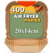 shumee 400X papirnati vložki za cvrtnik AIR, certificirani za cvrtnike, 20x14cm