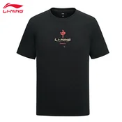 Li-Ning Muška majica, Okrugli izrez, Crna