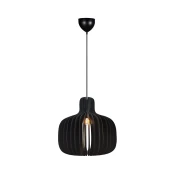 Nordlux - Viseča svetilka HAZO na kablu 1xE27/60W/230V črna