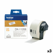 Etikete za Printer Brother DK-11208 Bijela/Crna 38 X 90 mm (3 kom.)