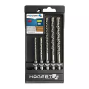 HOEGERT SET SVEDROV ZA BETON SDS+, 5 kom HT6D370