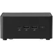 ASUS NUC 14 Pro Kit (RNUC14RVHU700002I), Intel Ultra 7 155H, Intel Arc graphics, 4xUSB, M.2 22x80 NVMe, 22x42 NVMe, 2.5 SATA slot, 2,5Gbe LAN, 2xHDMI, 2x Thunderbolt 4 (USB-C DP), AX211.D2WG.NV, EU Cord, Tall Kit (L6), EAN:4711387491904 - 90AR0072-M001P