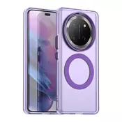 Hibridni ovitek Techsuit CandyCase MagSafe za Honor Magic7 Lite/X9c - purple