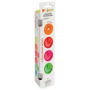 BOJA TEMPERA GVAŠ 25ML U CAŠI 6BOJA PRIMO 254TF6E FLUORESCENTNA * DO ISTEKA ZALIHA