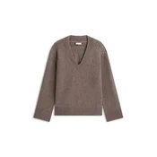 TOMMY HILFIGER Pulover pikčasto rjava