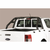 Misutonida Roll Bar O76mm inox crni za pickup Ford Ranger 2019+ double cab s TÜV certifikatom