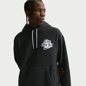 Nike Solo Swoosh Mens Fleece Hoodie - Black - Fleece