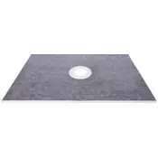 VEVOR Komplet za rob prhe 38x1524x965 cm siva