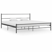 Okvir za krevet crni metalni 180 x 200 cm