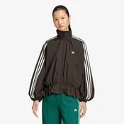 Jakna adidas Blousy Oversized Track Top Night Brown XS