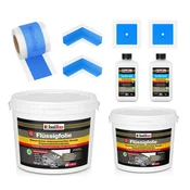 Dichtset 707B Tekoča folija 16 kg Isogrund 2 l 10 m Trak 2 x Vogal 2 x Manšeta