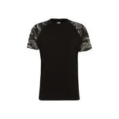 Urban Classics Majica črna/bela