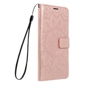 MEZZO Book case za SAMSUNG A27 mandala rožnato zlata