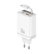 USAMS USAMS 30W STENSKI POLNILEC ZA APPLE IPHONE 12 13 14 1X USB-C
