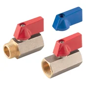 Ferro Mini kroglični ventil, ženski-ženski, 1/2 palca, F-Comfort