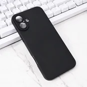 TERACELL Maska za iPhone 16 Plus Silikon Pro Camera, Crna