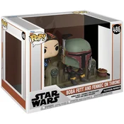 Funko Pop Moment Boba Fett & Fennec Shand on Throne