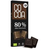 shumee Temna čokolada 80 % organska 40 g - kakav