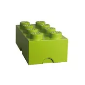 LEGO škatla za shranjevanje kock (250x500x180mm), zelena