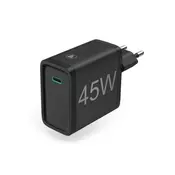 HAMA Kućni Punjac Power Delivery PD/Qualcomm, 45W, Crni