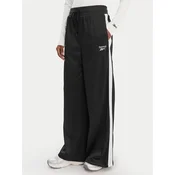Reebok Spodnji del trenirke Dianne RK25512CCW Črna Relaxed Fit