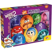 Inside Out 2 2-v-1 250-delni puzzle in pobarvanka 50x35 cm - Lisciani