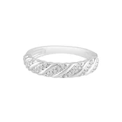 Diamant Exquis Prstan srebrna