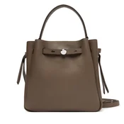Usnjena torbica Tory Burch Romy Bucket
