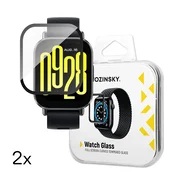 WOZINSKY Kaljeno steklo za uro Xiaomi Redmi Watch 5 Active Full Glue – 2 kos