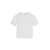 TOMMY HILFIGER Majica  rdeča / črna / bela
