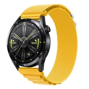 BStrap Nylon Loop pašček za Garmin Vivoactive 3, yellow