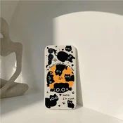 Cute TPU ovitek za Realme C67 4G/Realme 12 Lite – Cat Bear risani dizajn