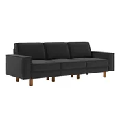 ATELIER DEL SOFA Sofa sa 3 sedišta Sparrow Extra 3 Night Grey Walnut