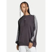 adidas Jopa Lace 3 Stripes Crew LG4253 Rjava Regular Fit