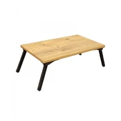 Hanah Home Pomocni stocic Gusto Atlantic, Braon-crni