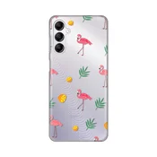 Torbica Silikonska Print za Samsung A146B Galaxy A14 4/5G Flamingos