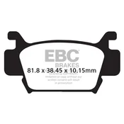Klocki hamulcowe EBC FA410TT (kpl. na 1 tarcze)