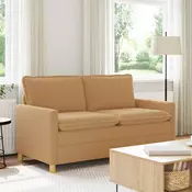 vidaXL Kavč Bež 156 x 81 x 87,5 cm Blago