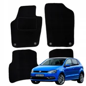shumee Velurne talne preproge za Volkswagen Polo V 2009-2017 brisalci za avto B