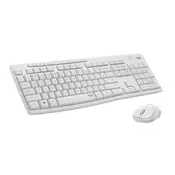 LOGITECH MK295 Silent Wireless Combo US tastatura + miš bela
